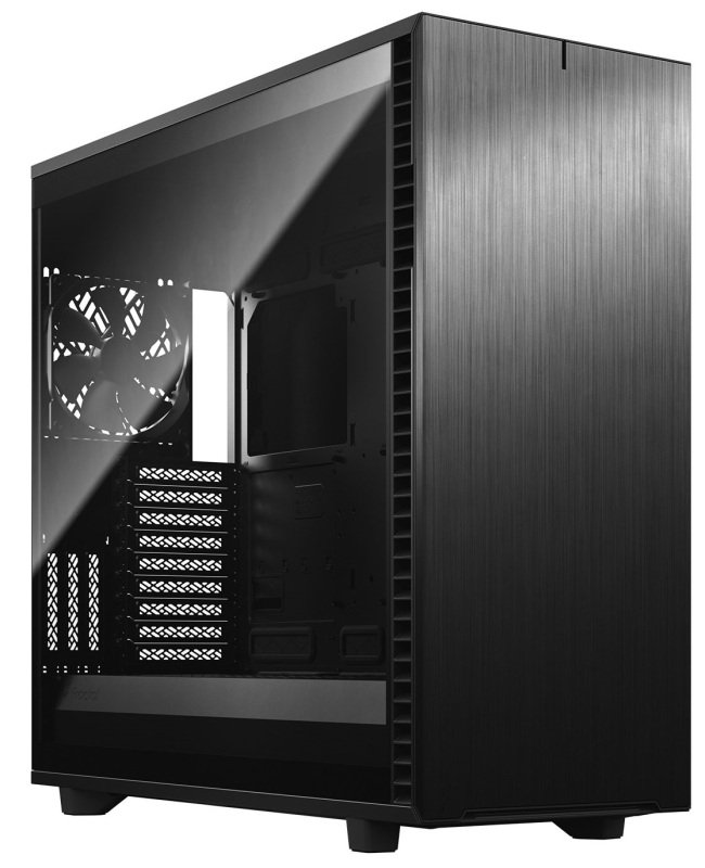 Fractal Design Define 7 Xl Light Tg Windowed Full Tower Pc Gaming Case Black