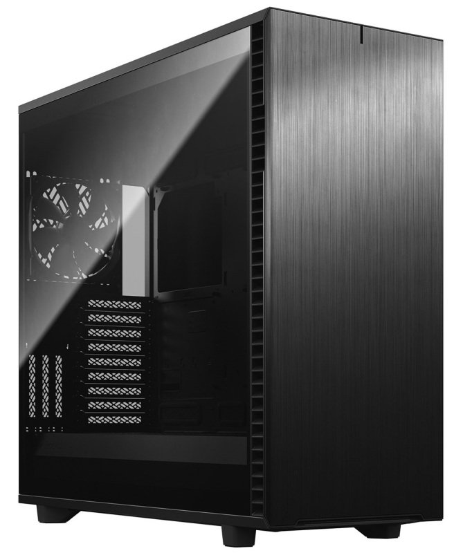 Fractal Design Define 7 Xl Dark Tg Windowed Full Tower Pc Gaming Case Black