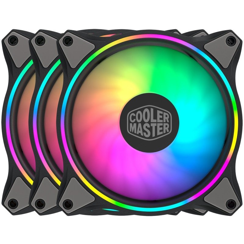 Click to view product details and reviews for Cooler Master Masterfan Mf120 Halo 3 In 1 120mm Chassis Fan Kit.