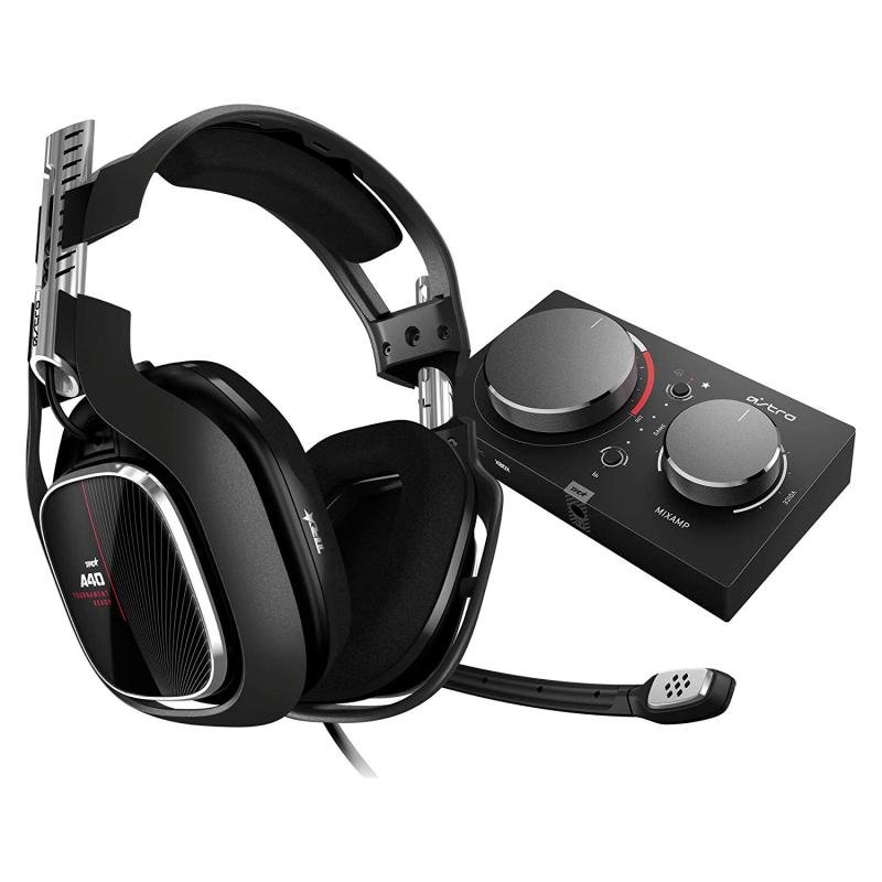 Astro Gaming A40 Tr Wired Gaming Headset Mixamp Pro Tr Gen 4 For Xbox And Pc Black Red With Dolby Sound