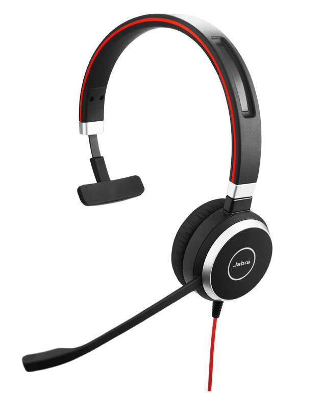Jabra Evolve 40 Uc Mono Noise Cancelling Headset
