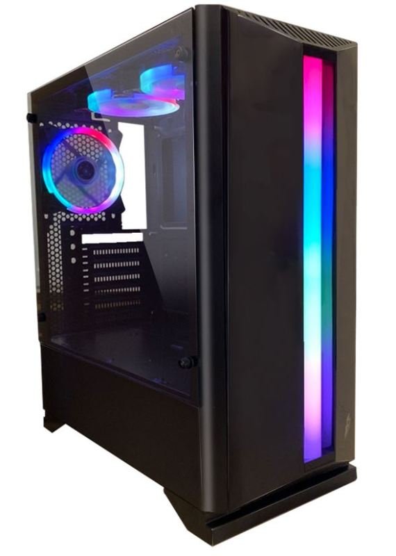 Image of 1St Player Rainbow R6 Midi Tower 3x RGB Fan