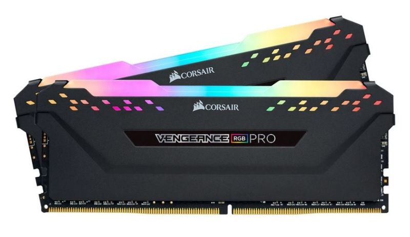 CORSAIR Vengeance RGB PRO 32GB DDR4 3600MHz CL18 AMD Ryzen Tuned Desktop Memory - Black