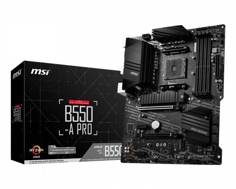 Image of MSI B550-A PRO DDR4 ATX Motherboard