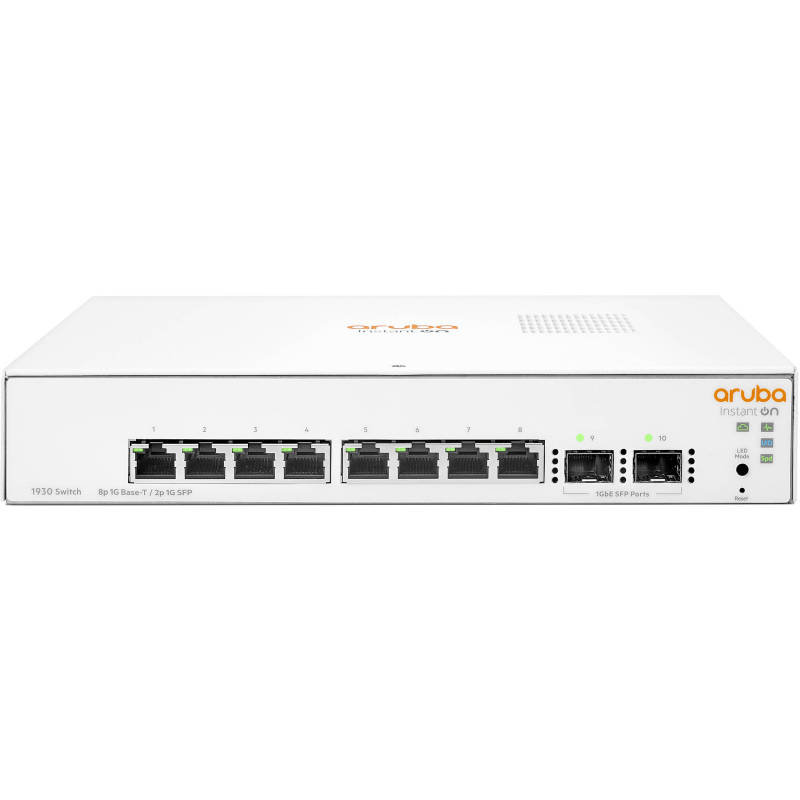 Image of HPE Aruba Instant On 1930 8G 2SFP Switch - Switch - 10 Ports - Managed - Rack-mountable