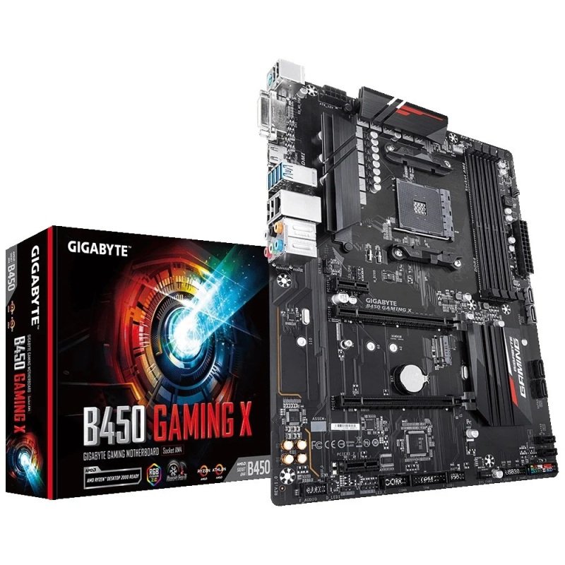 Gigabyte B450 Gaming X AMD Socket AM4 ATX Motherboard