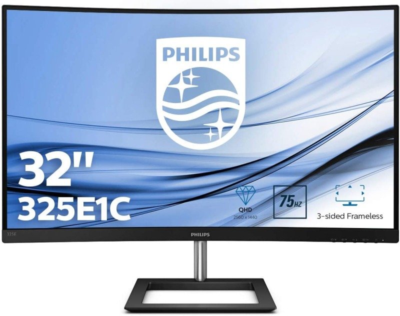 Click to view product details and reviews for Philips E Line 325e1c 00 32 Inch 2k Curved Monitor.