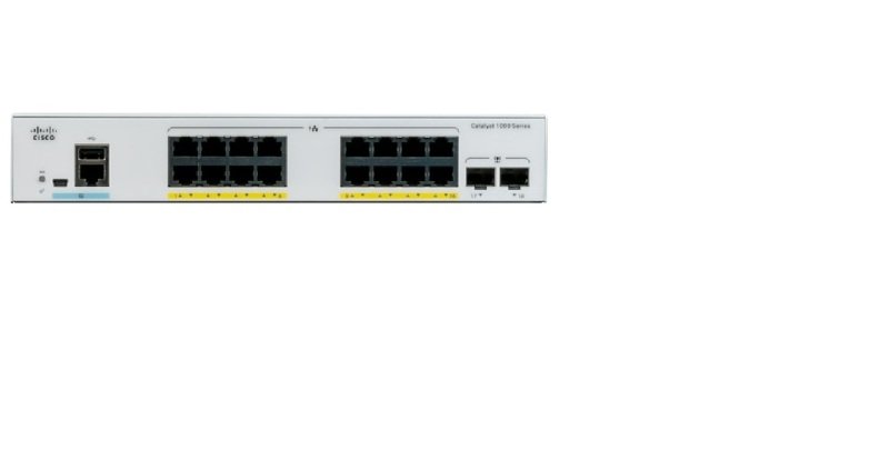 Image of Cisco Catalyst 1000-16T-2G-L - Switch - 16 Ports - Managed - Rack-mountable