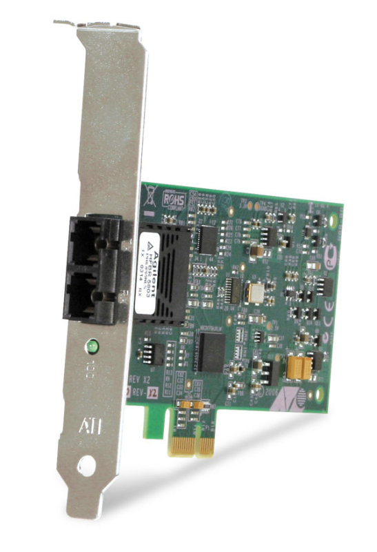 Allied Telesis AT-2711FX/SC-901 - Fast Ethernet Card - PCI Express x1 - 1 Port - 1 x SC Port