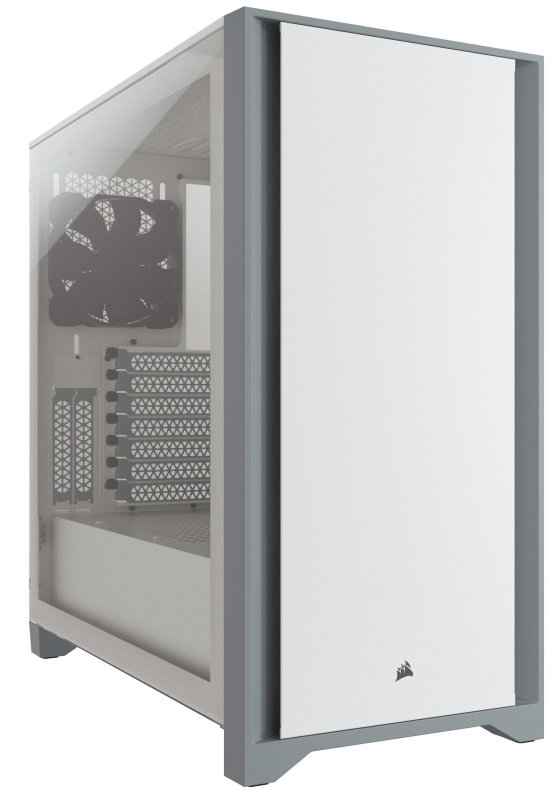 Corsair 4000D Tempered Glass Mid-Tower - White