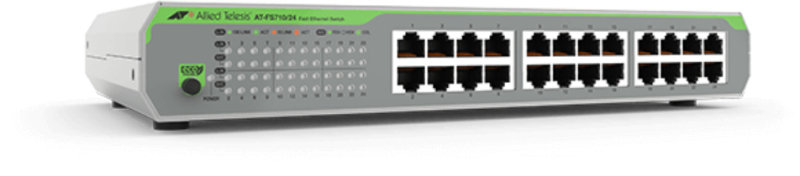 Allied Telesis FS710/24-50 - 24 Ports - Unmanaged Fast Ethernet Switch