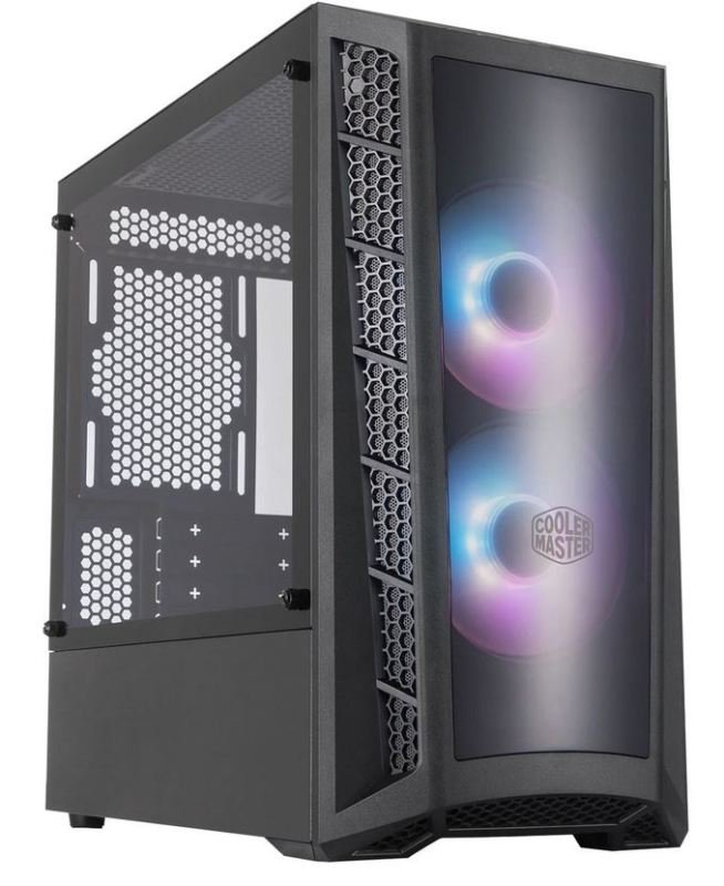 Image of Cooler Master MB320L ARGB Tempered Glass MicroATX PC Gaming Case