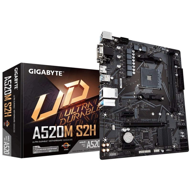 Click to view product details and reviews for Gigabyte A520m S2h Amd Socket Am4 Matx Motherboard.