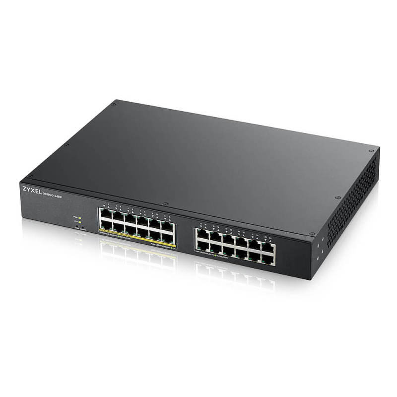 Click to view product details and reviews for Zyxel Gs1900 24ep Gb0101f 24 Port Gbe Smart Managed Poe Switch.