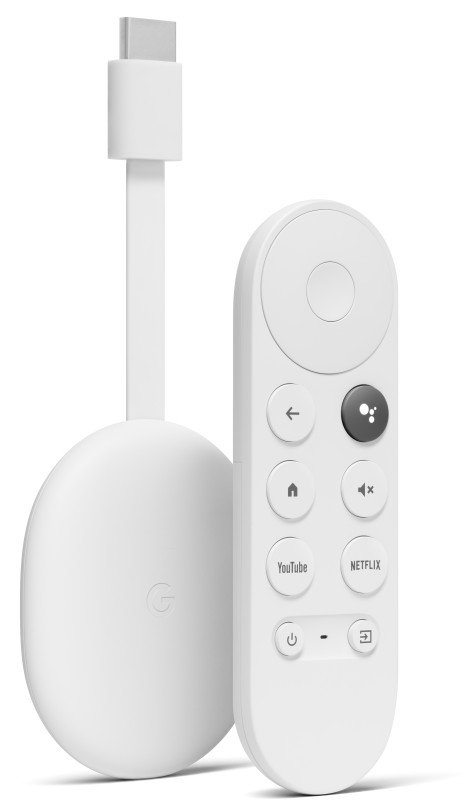 Google Chromecast With Google Tv 4k Snow