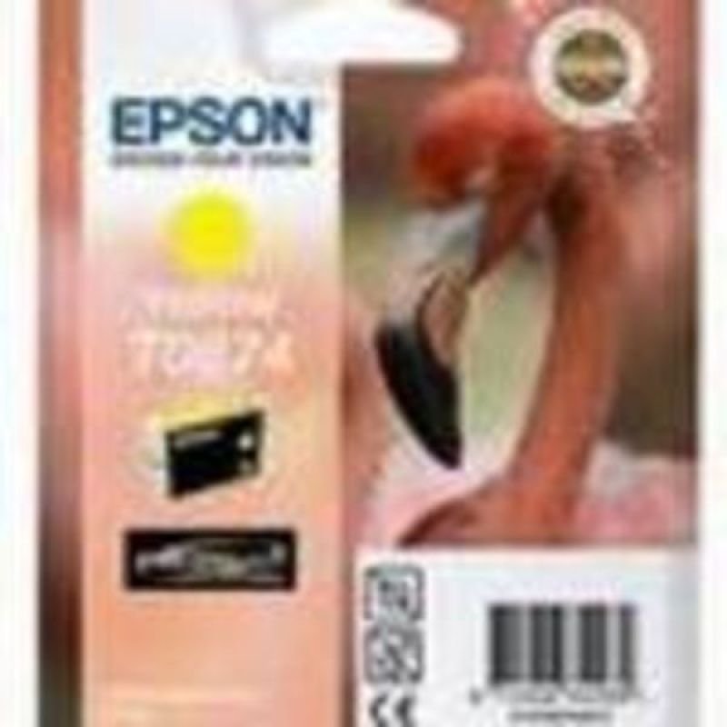 Image of Epson T0874 11.4ml Yellow Ink Cartridge