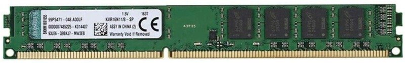 Kingston 8GB 1600MHz DDR3 Non-ECC CL11 DIMM Memory