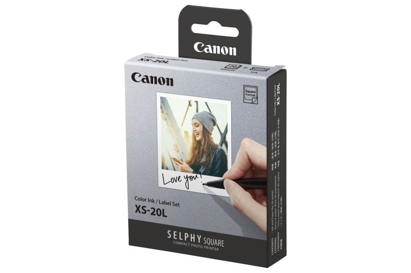 Image of Canon XS-20L Square Photo Paper for QX10 (20 Prints) 4119C002