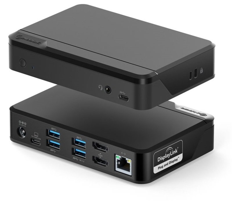 Image of ALOGIC Universal Twin HD Docking Station with USB-C &amp; USB-A Compatibility - Dual Display