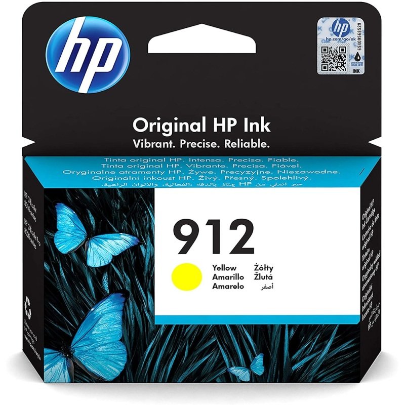 Image of Hp 912 Yellow Ink