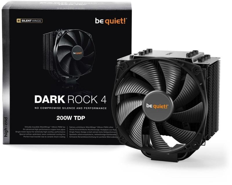 Click to view product details and reviews for Be Quiet Dark Rock 4 Cpu Air Tower Cooler.