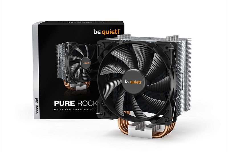 Be Quiet! BK006 Pure Rock 2 Heatsink & Fan Intel & AMD Sockets 12cm PWM Fan 150W TDP