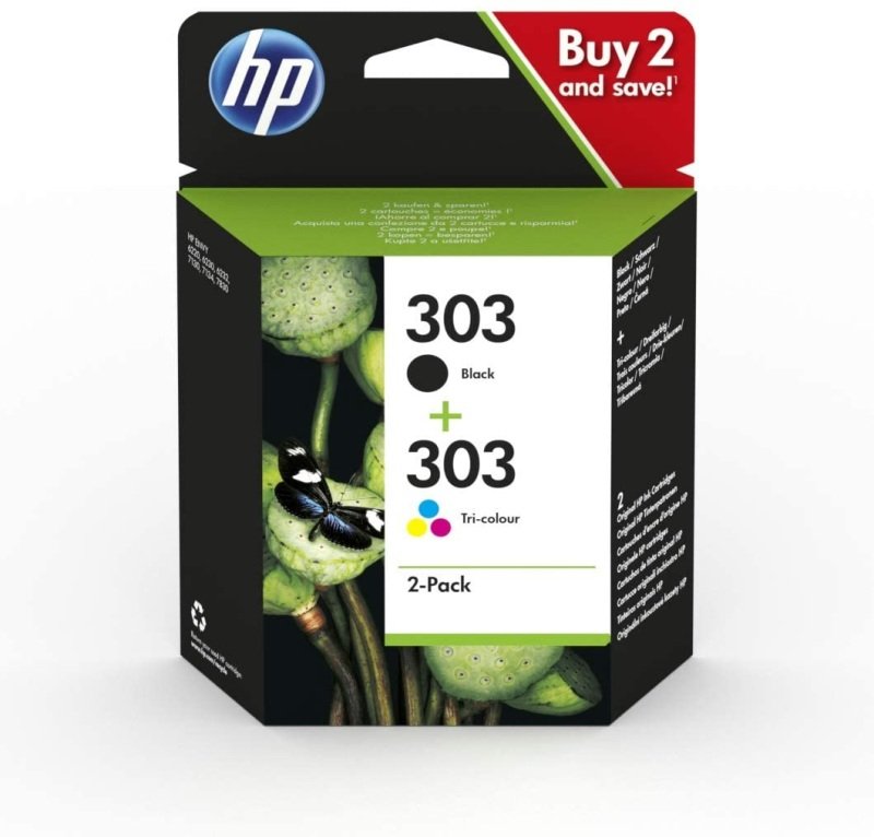 Image of HP 303 Ink Cartridge Combo 2-Pack