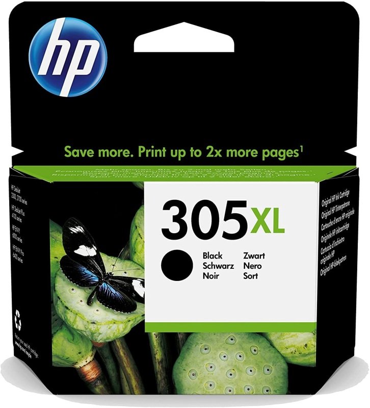 Image of HP 305XL High Yield Black Original Ink