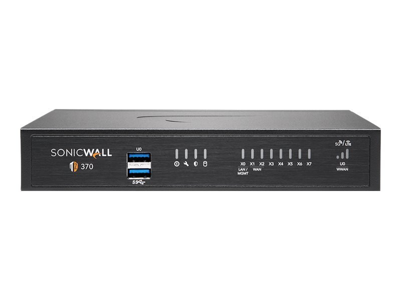 Sonicwall Tz370 Essential Edition Security Appliance With 1 Year Totalsecure