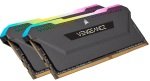 CORSAIR VENGEANCE RGB PRO 16GB (2x8GB) DDR4 3600 (PC4-28800) C18 1.35V Optimized for AMD Ryzen - Black