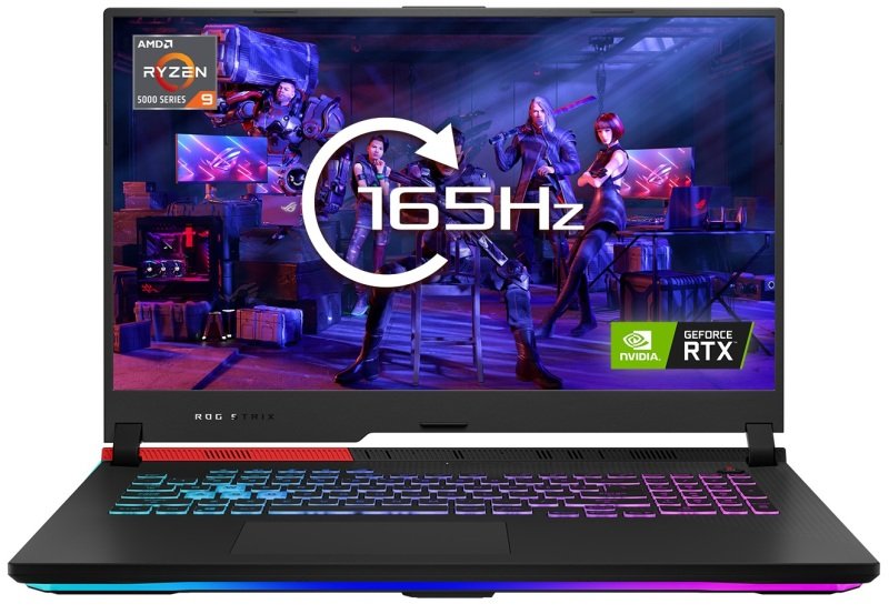 Asus ROG Strix G17 Ryzen 9 16GB 1TB SSD RTX 3070 17.3" Win10 Home Gaming Laptop