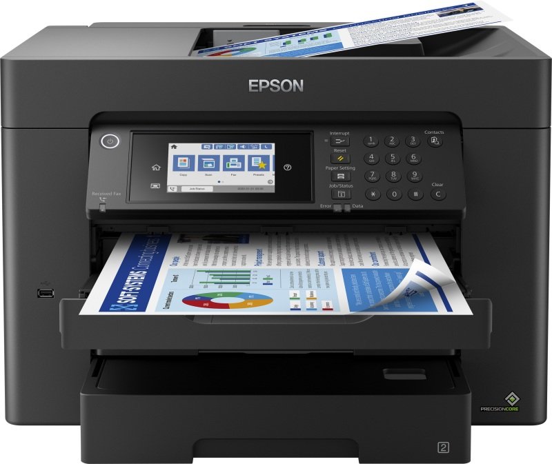 Epson WorkForce Pro WF-7840DTWF A3 Colour Multifunction Inkjet Printer - Available on ReadyPrint Fle