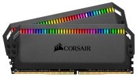 CORSAIR DOMINATOR PLATINUM RGB 32GB (4x8GB) DDR4 3600 (PC4-28800) C18 1.35V Desktop Memory - Black