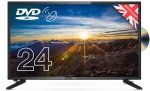 Cello C2420FS 24" HD Ready LED Digital 12V TV with Built-in DVD Player & Satellite