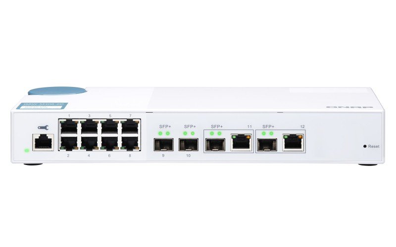 QNAP QSW-M408-2C 10GbE Layer 2 Web Managed Switch