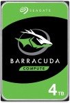 Seagate BarraCuda 4TB Desktop Hard Drive 3.5" SATA III 6GB's 5400RPM 256MB Cache