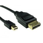 1M Mini Displayport to Displayport v1.4 Cable 8k@60Hz 32.4Gbps