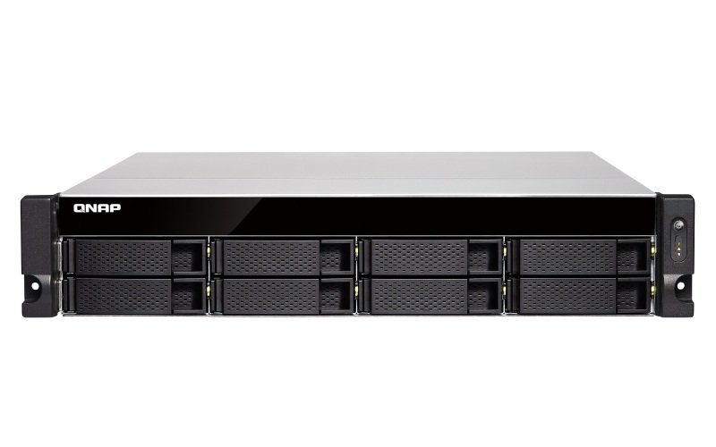 QNAP TS-877XU-RP-3600-8G 8 Bay Rack Enclosure with 8GB RAM
