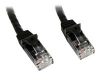 StarTech.com Snagless Cat6 UTP Patch Cable 22.9m Black