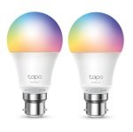 TP-Link Tapo L530B Multicolour Smart Wi-Fi B22 Light Bulb (2 Pack)  - Works with Alexa and Google Assistant