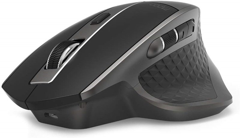 EXDISPLAY Rapoo Mt750s High Performance Multi-mode Wireless Mouse - Black