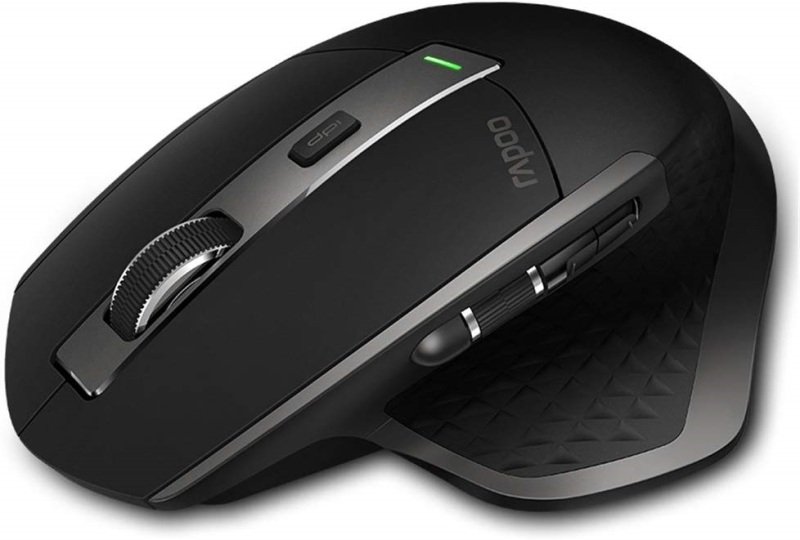 EXDISPLAY Rapoo Mt750s High Performance Multi-mode Wireless Mouse - Black