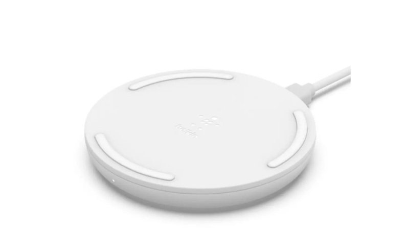 Belkin 10w Qi Boost Charge Wireless Charger Pad With Qc3 Plug White