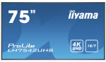 Iiyama LH7542UHS-B1 - 75" ProLite Commercial Display - 4K Ultra HD