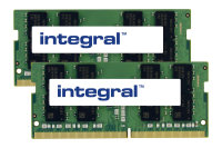 Integral 16GB Kit (2 x 8GB) DDR4 3200MHz PC4-25600 1.2V CL22 SODIMM