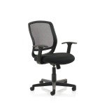 Mave Task Operator Chair Black Mesh With Arms