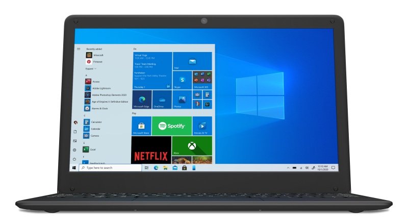CODA 120 Cloudbook N4020 4GB 64GB eMMc 12.5" Win10 Home S Laptop