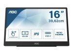 AOC 16T2 16'' Full HD Touchscreen Monitor