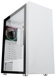 Neutron Lab Lunar 3702 Mid Tower Tempered Glass PC Case - White