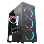 Neutron Lab Quartz K13 ARGB Gaming Case - Tempered Glass